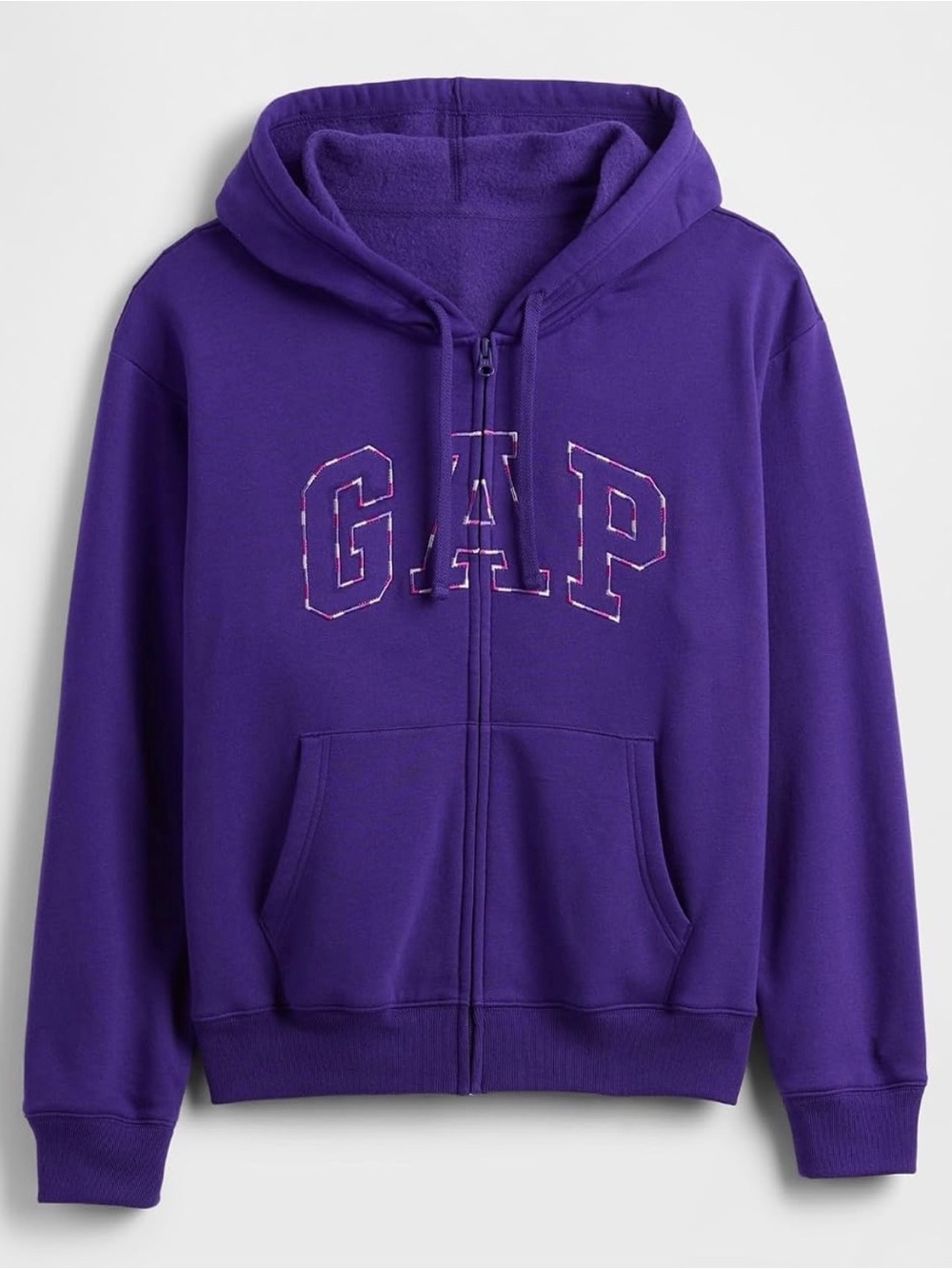 GAP Purple Zip-Up Hoodie